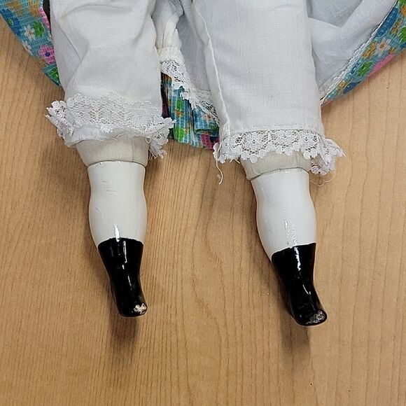 Antique 21" porcelain doll - Picture 4 of 5